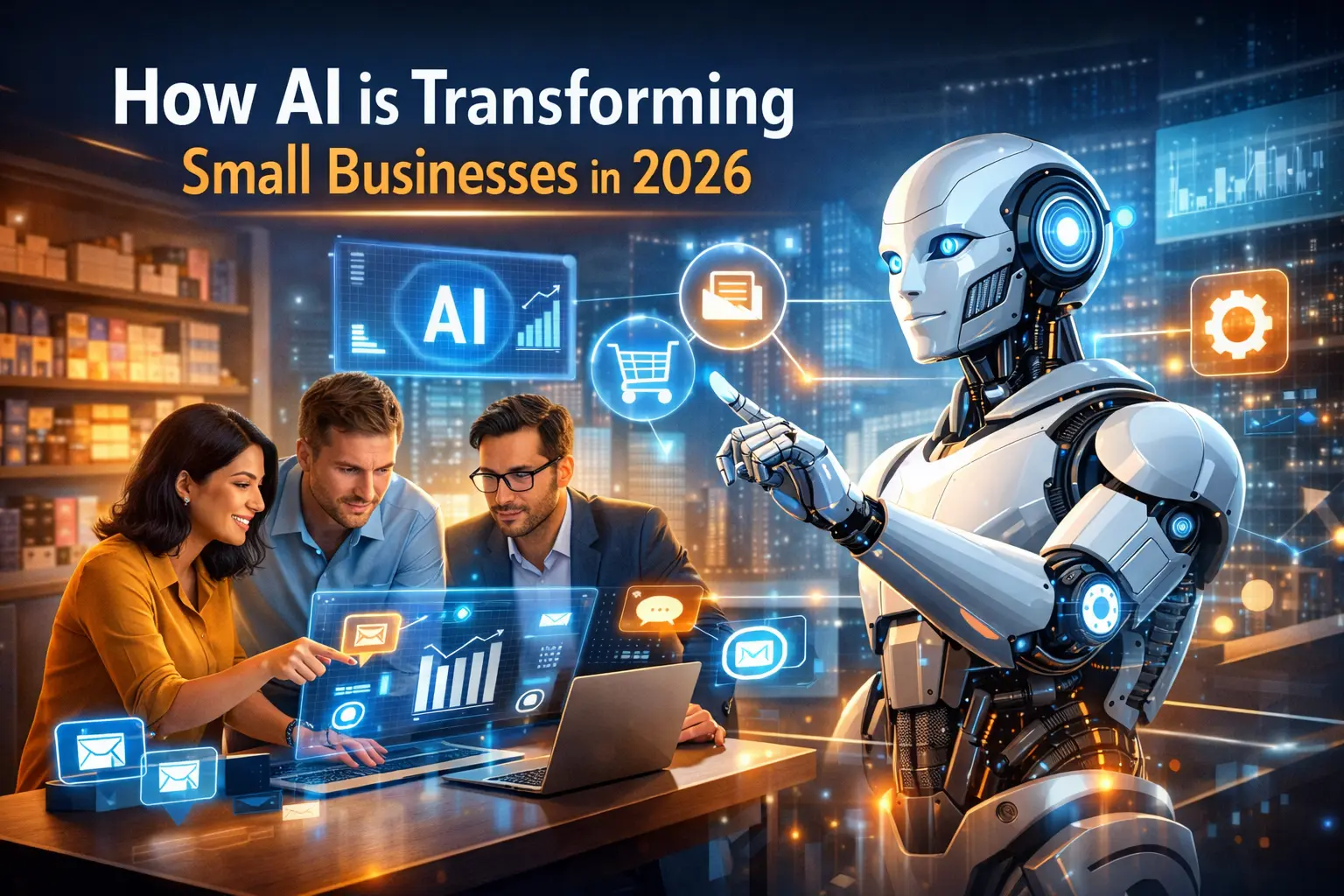 AI automation helping small businesses grow with smart technology solutions