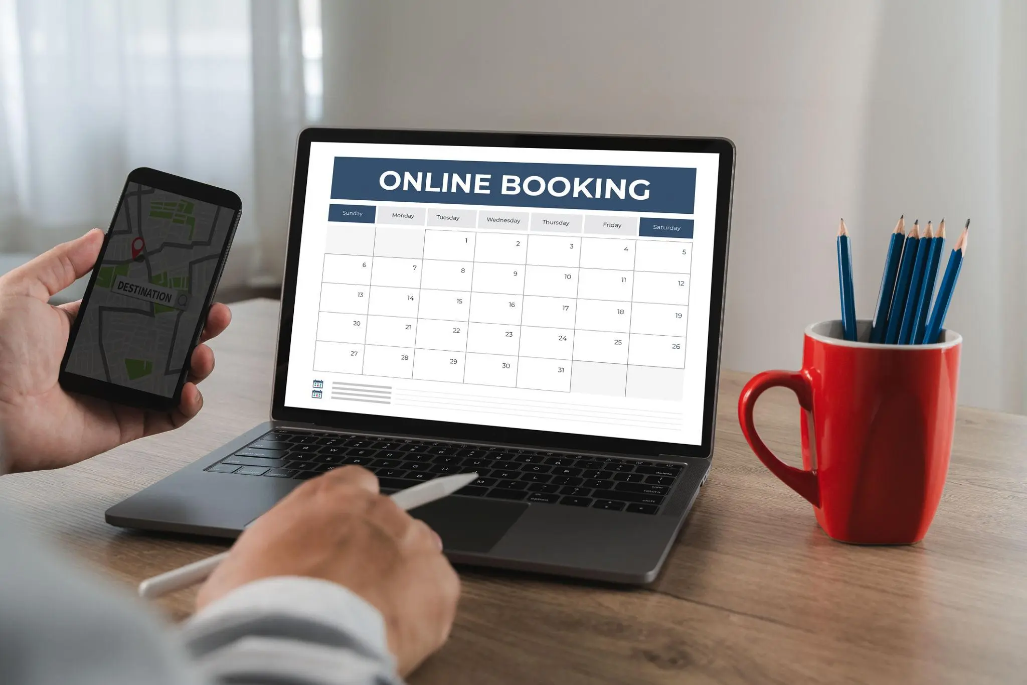 online booking system for customer experience and appointment scheduling